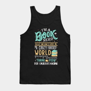 Book Nerd Confession Tank Top